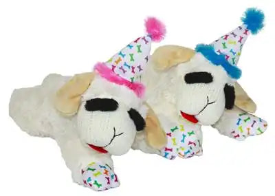 Birthday Lambchop Plush Dog Toy