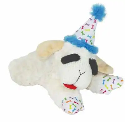 Birthday Lambchop Plush Dog Toy