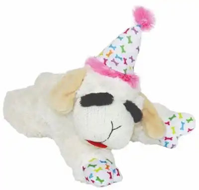 Birthday Lambchop Plush Dog Toy