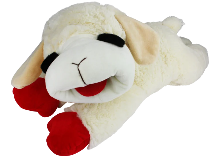 Lambchop Plush Dog Toy