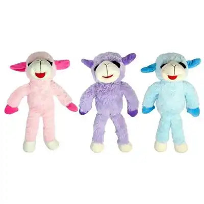 Pet Envy Floppy Lambchop Plush Dog Toy